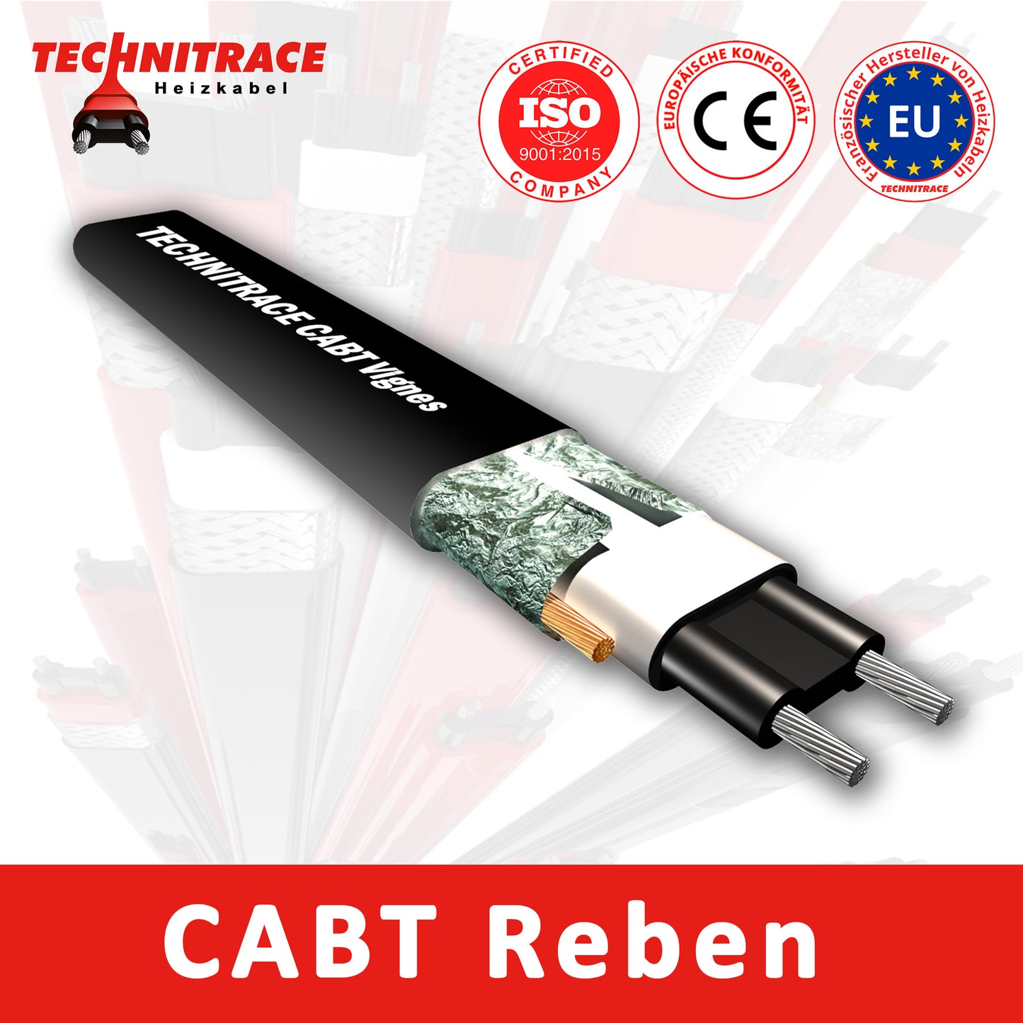 Heizkabel CABT Reben