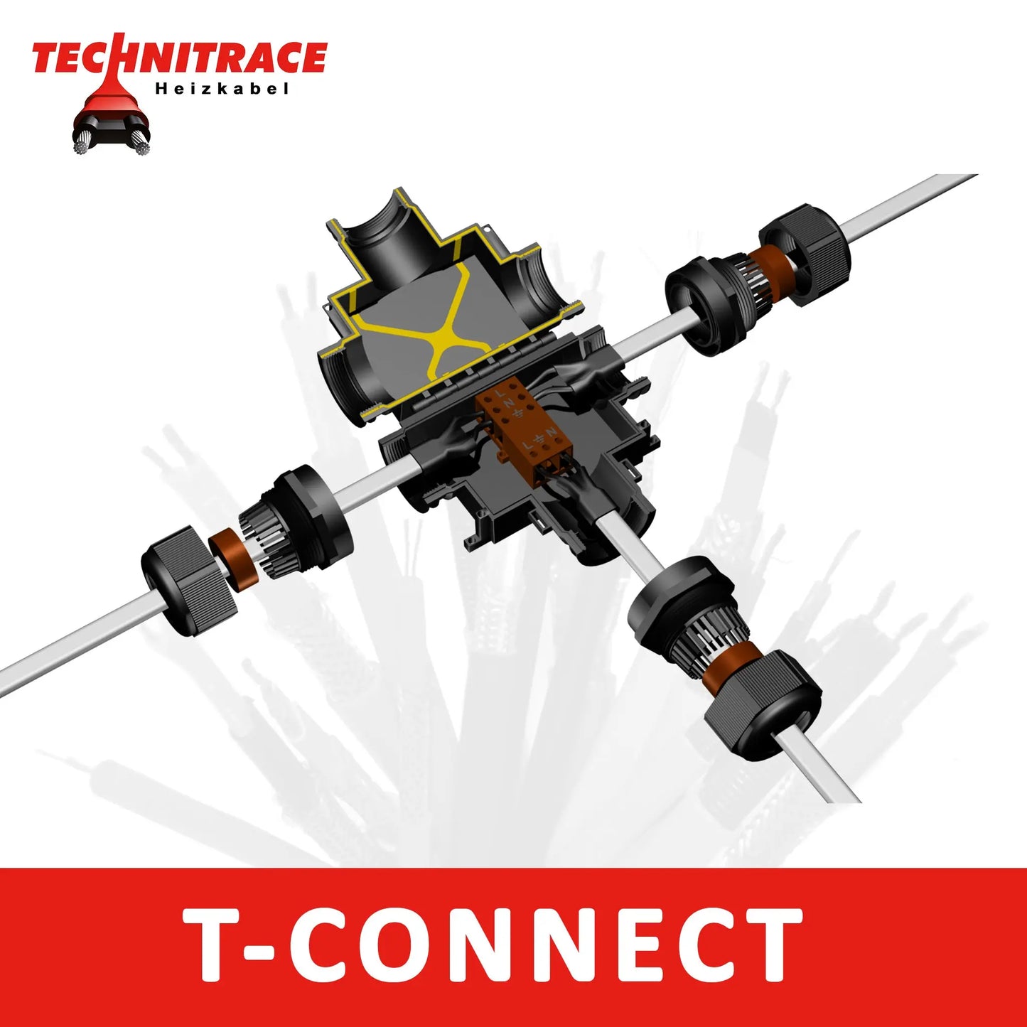 Verbinder T-Connect Heizkabel günstig kaufen